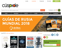 Tablet Screenshot of cuspide.com